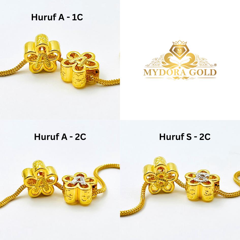 MYDORA EMAS 916 Bead Mini Daisy Alphabet (5G) l EMAS 916/22K