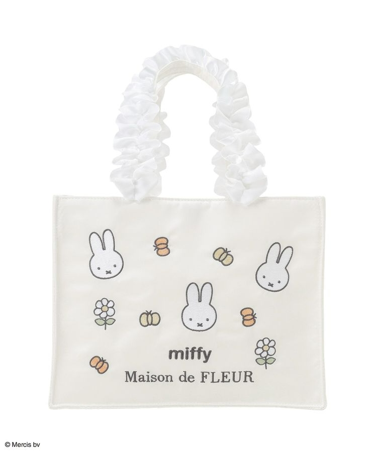 🌸 【預訂】Miffy Tote bag - Maison de FLEUR x Miffy