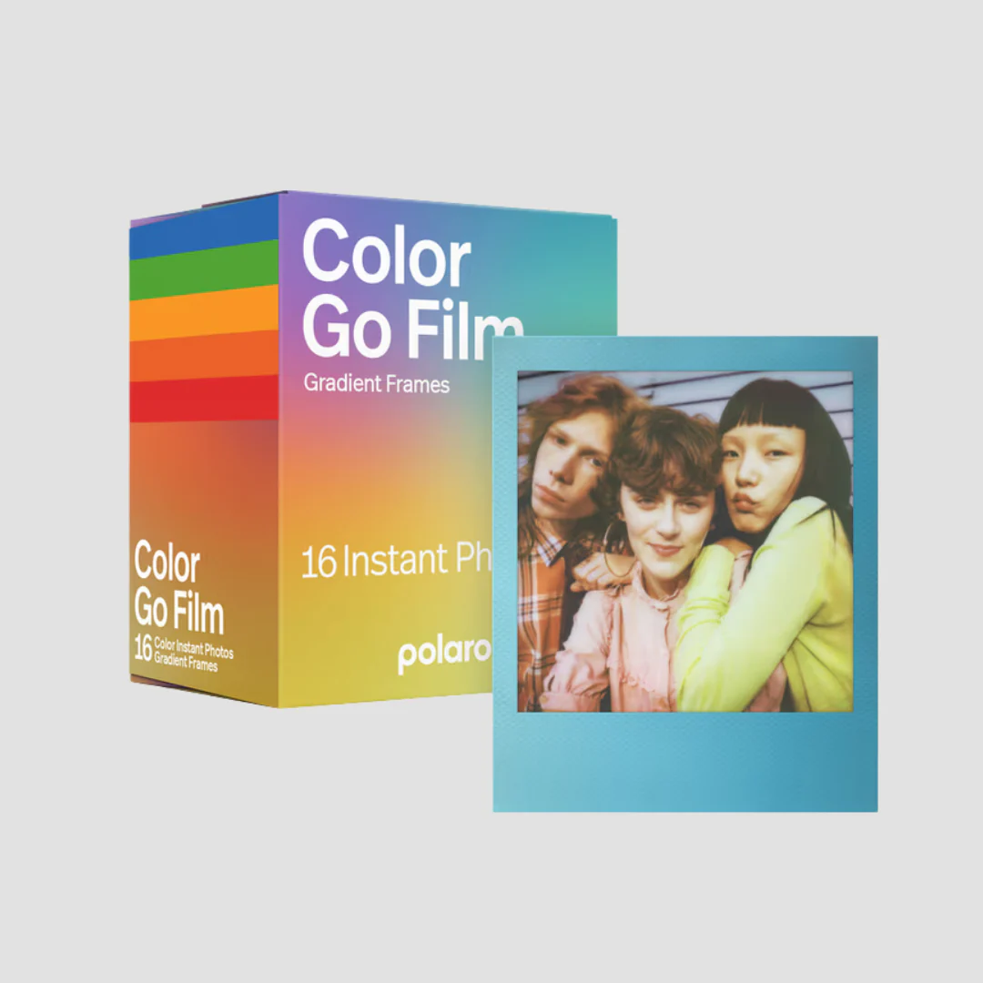 [2026 New Release : Gradient Frames] Polaroid Go Color Film Double Pack - Gradient Frames 006383 寶麗來 Go 彩色膠卷雙包裝 - 漸變色相框 006383