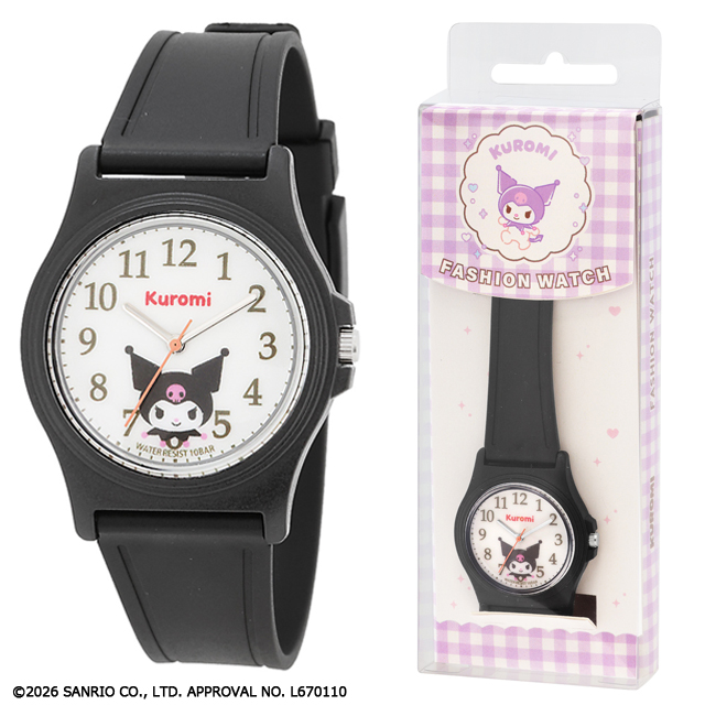 【日本直送】Sanrio 三麗鷗 10 ATM 高規格防水手錶