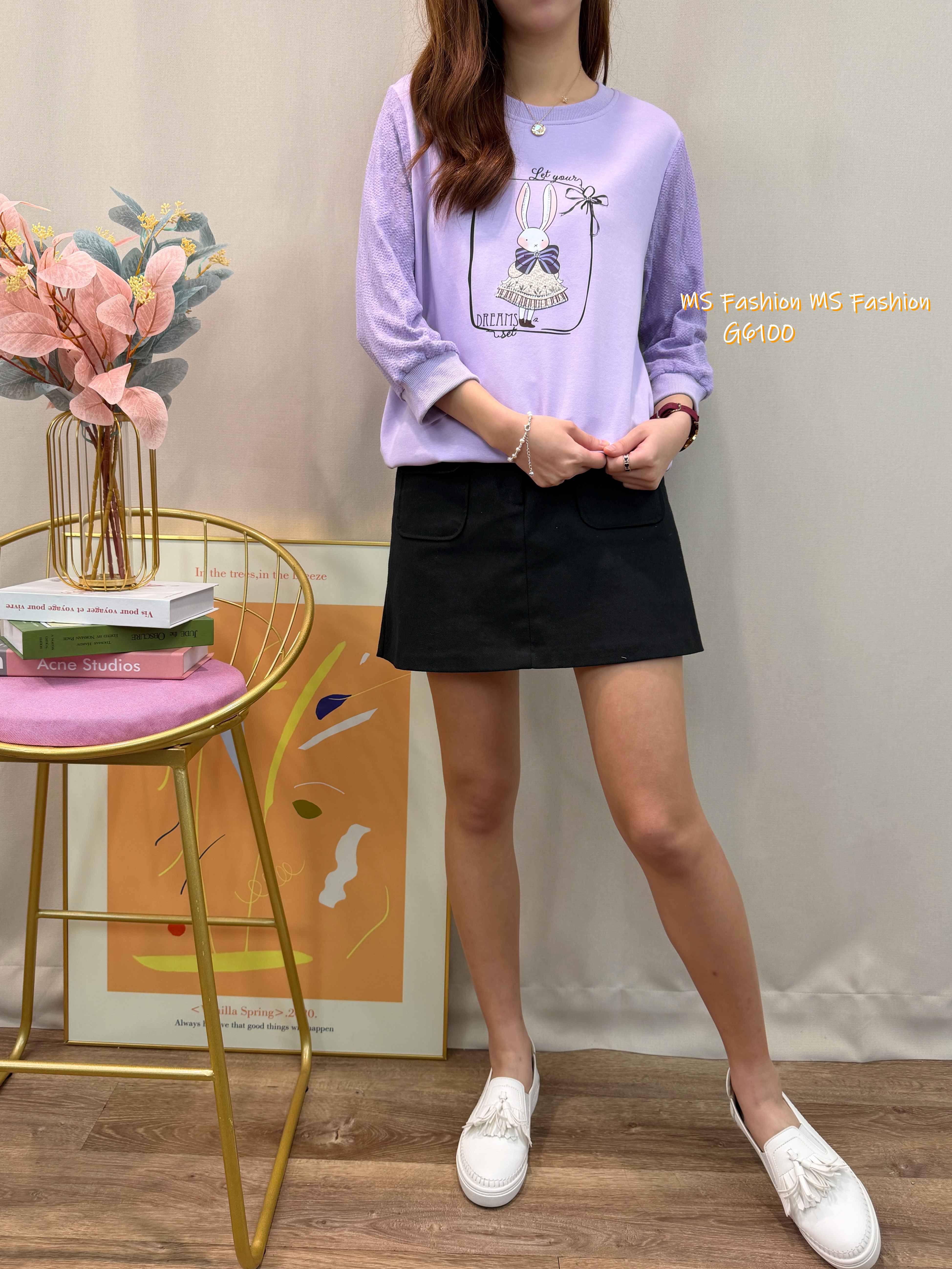 G6100 韓國🇰🇷可愛兔兔top