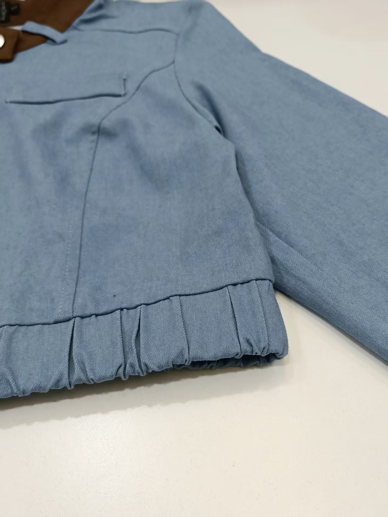 Faux Denim Jacket M248
