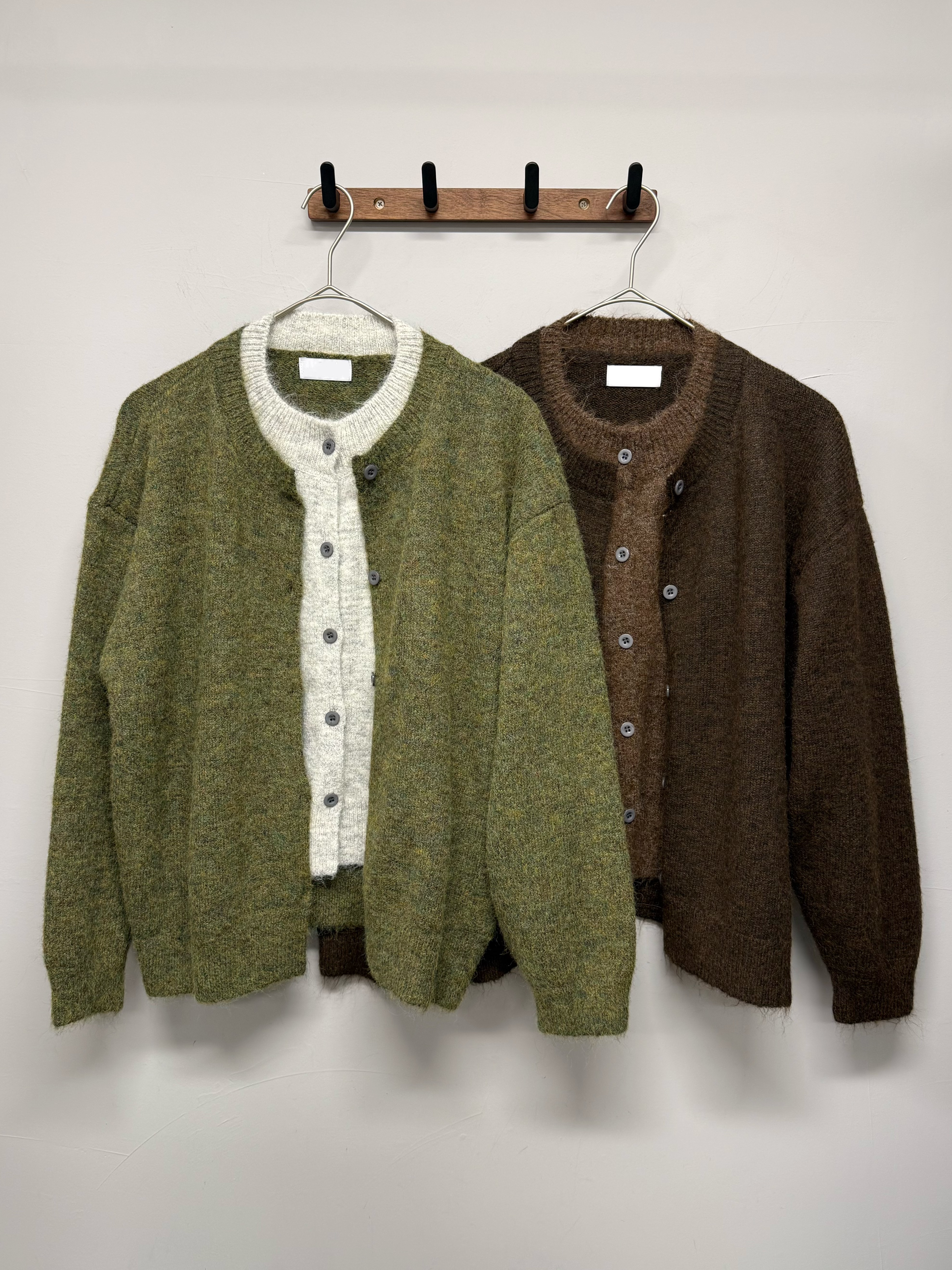 (Unisex)Textured Layer Cardigan #jk34