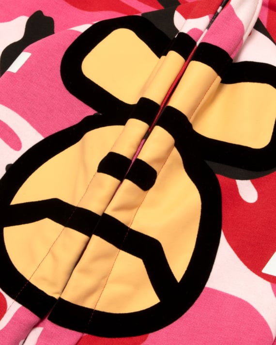 AAPE AAPEUNVS camo zip-up hoodie (D396XXR)