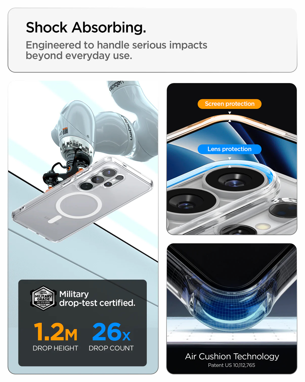 Spigen Ultra Hybrid (Mag Fit) For Samsung S26系列