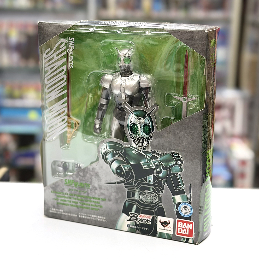 ＜特價＞ (包裝盒背有壓凹) (行版) Bandai S.H.Figuarts 幪面超人 BLACK 影月 Ver. 2 SHF Kamen Rider Black Shadow Moon Ver. 2 (2015)