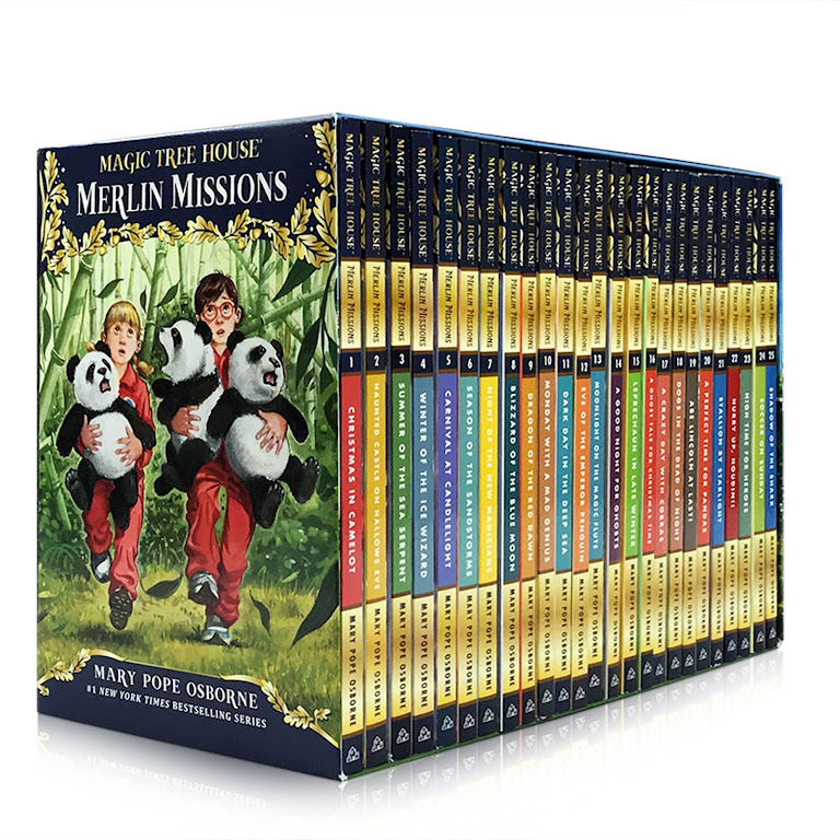 Magic Tree House Stage 2 Merlin Missions 神奇樹屋 (續集) 27 books