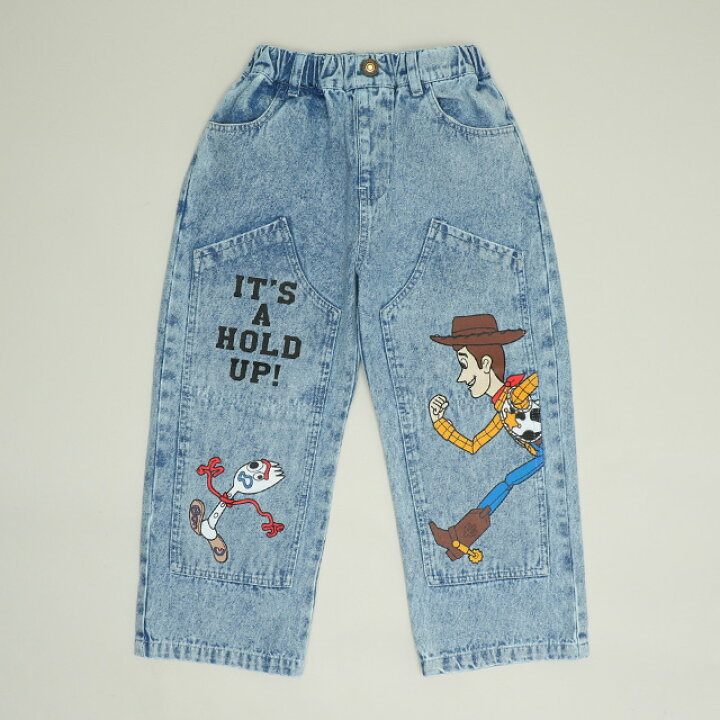 🇯🇵預訂 日本直送🇯🇵Babydoll x Toy Story系列人物前後印花直筒牛仔褲