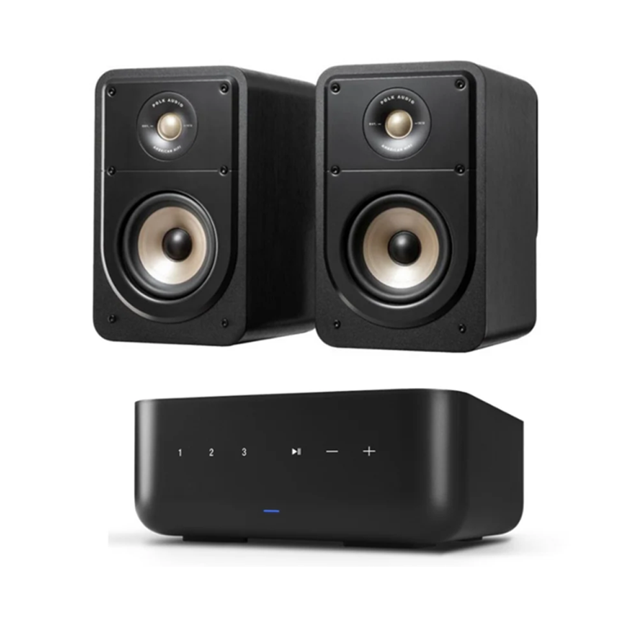 Polk Audio ES15 x Denon Home Amp Integrated Amplifier HiFi Set