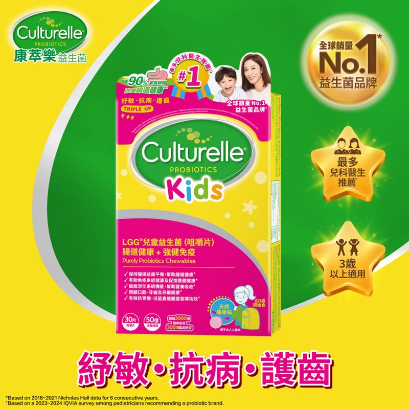 2盒起各減$ 10。3款選擇/Culturelle康萃樂
