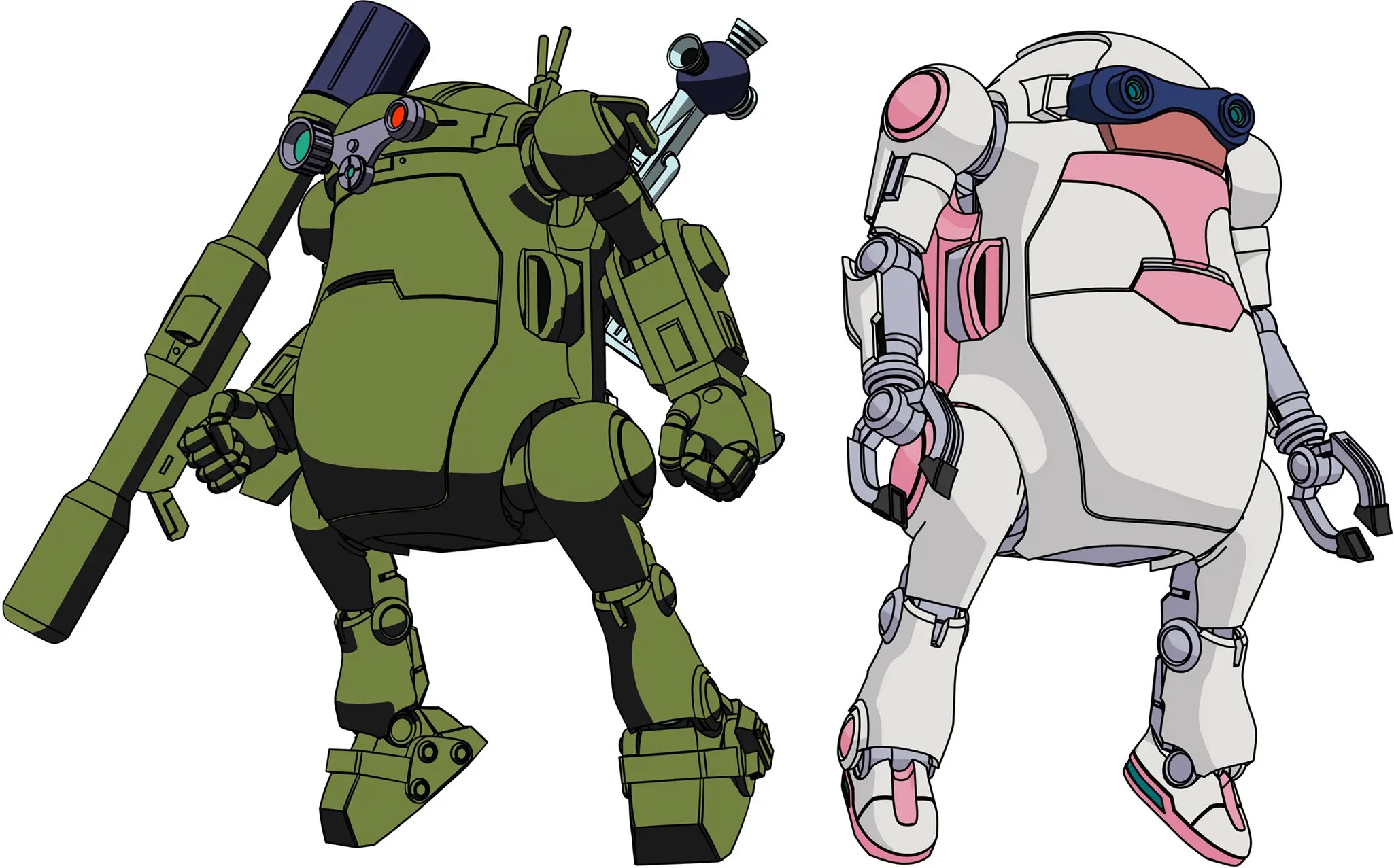 1/35 MechatroWeGo VOTOMS Collaboration Series Vol.5 Round Mover & Fyana (Set of 2)