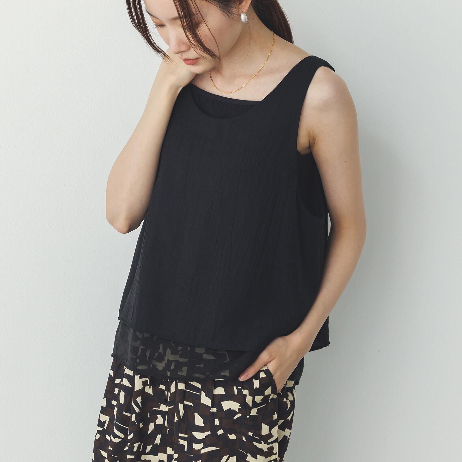 雙面層次感背心【JT033】