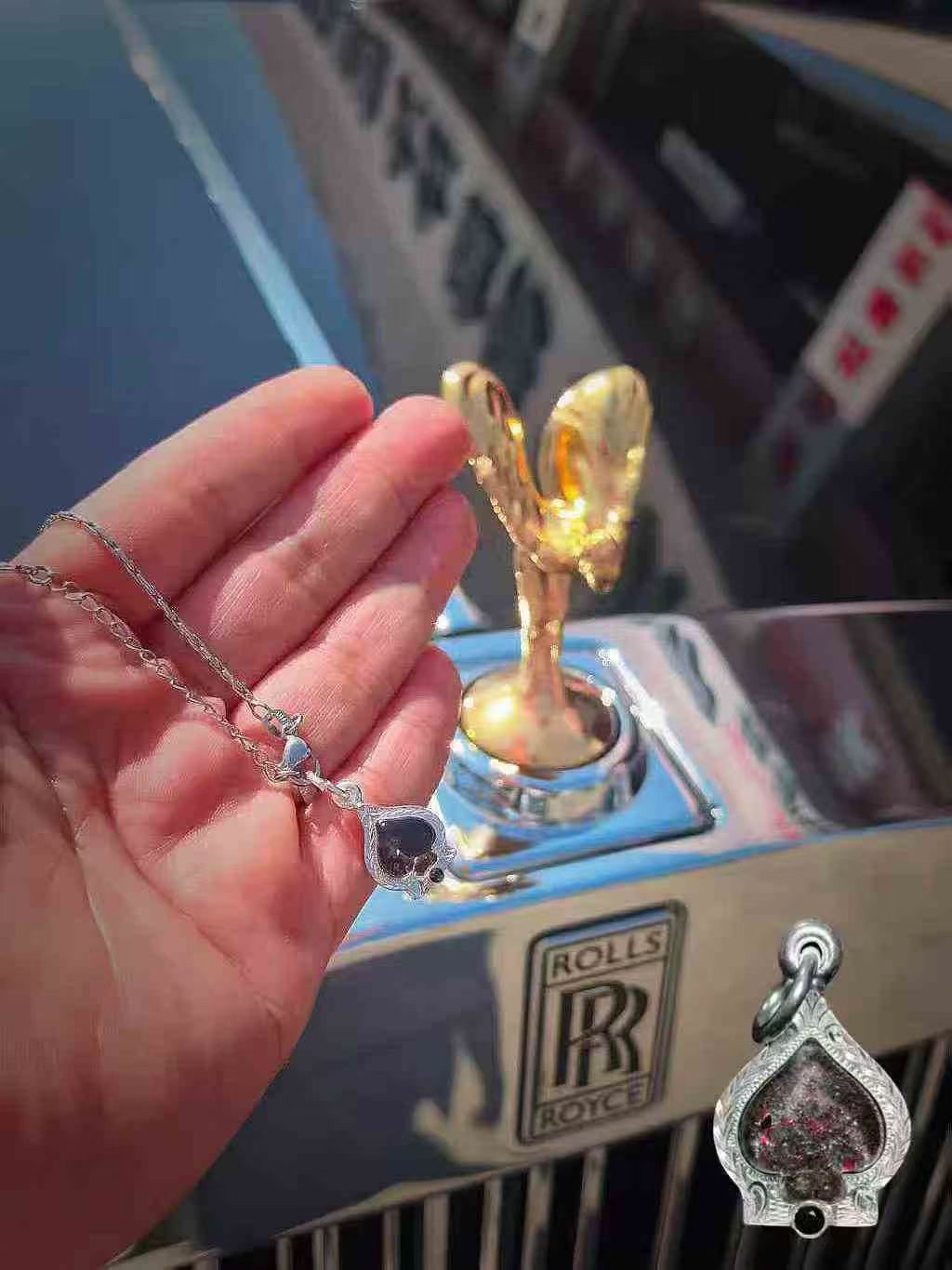 黑桃A招財膏，爲龍普坤皮師傅28年前珍藏老料，經十年地埋養靈