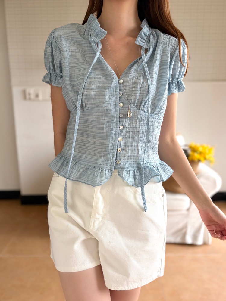 Everyday White Denim Shorts