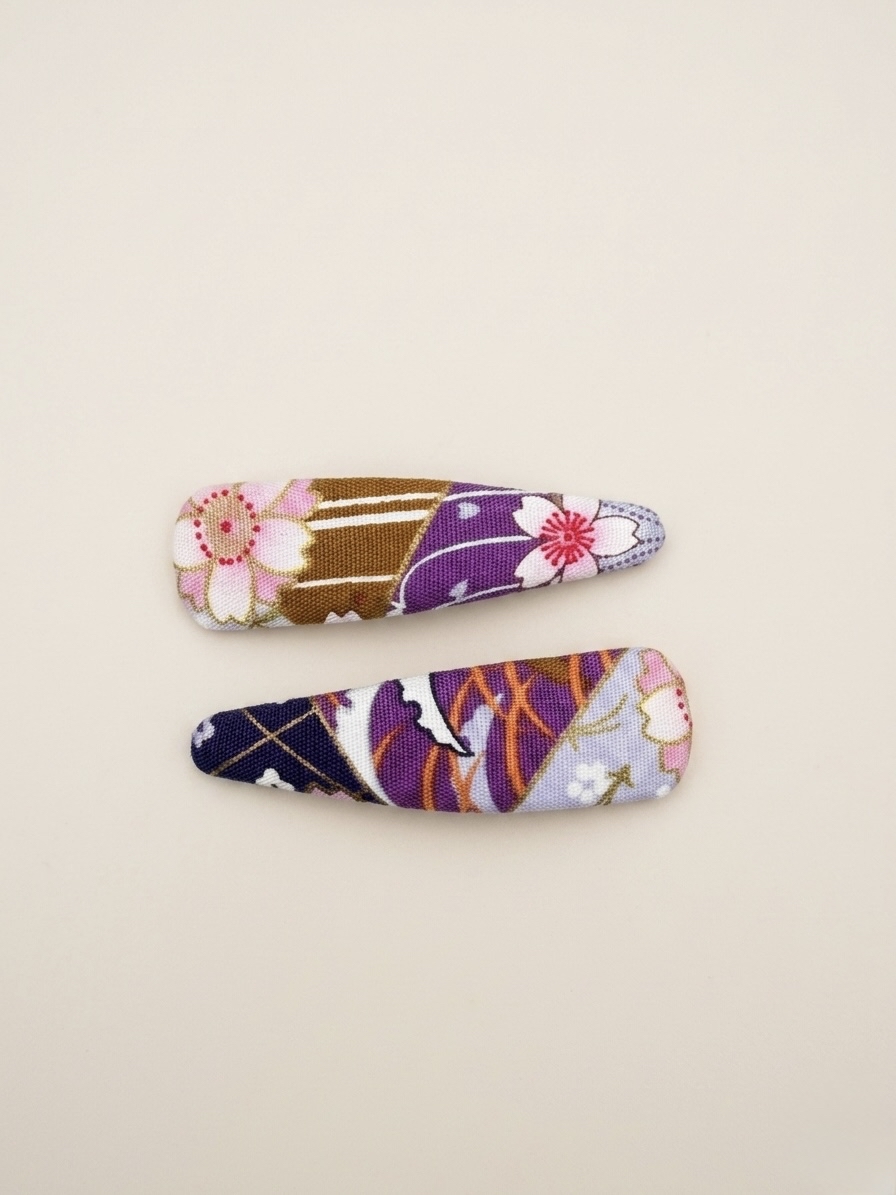 日式和風櫻花水滴夾（7cm）