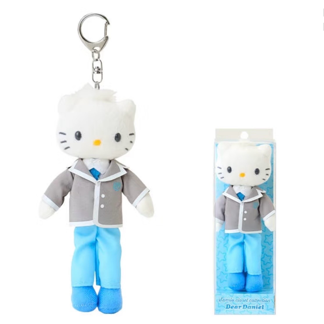 【現貨】 日本🇯🇵 sanrio hello kitty - Daniel 長腿 公仔匙扣（ 有關節，手腳可扭）(Y2K長腿系列)