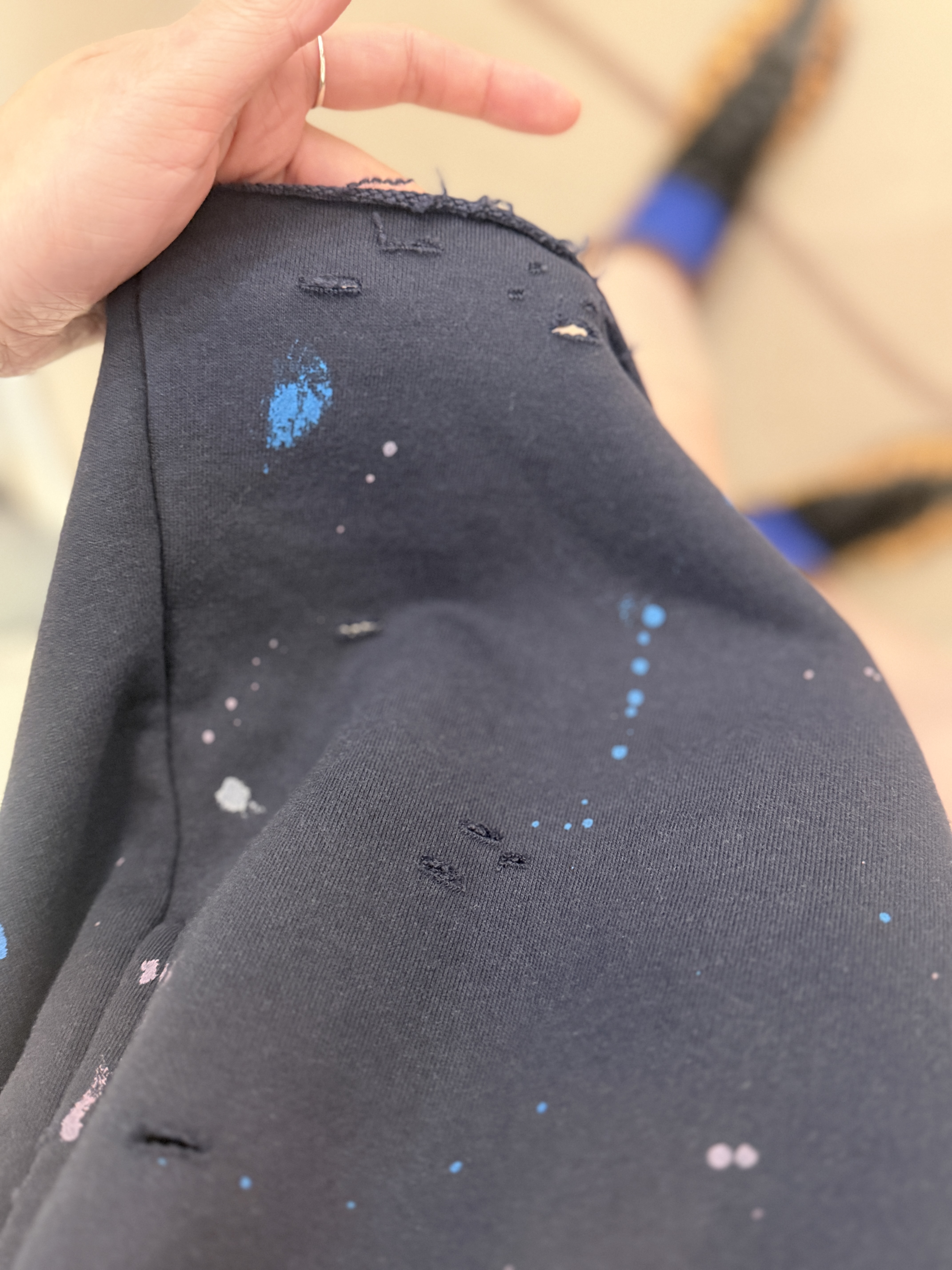 Ink cotton shorts