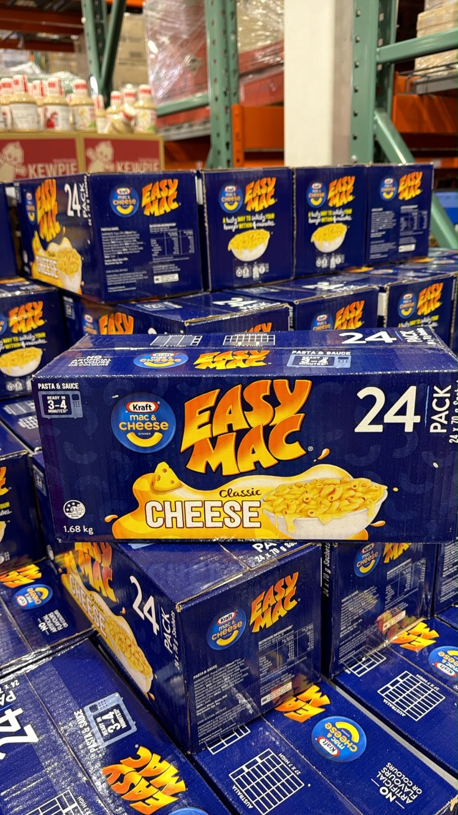 澳洲Costco直送 Kraft 卡夫即食芝士通粉 (1箱24包)