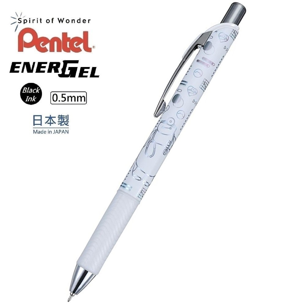 現貨｜【日本 Disney Store 限定】Baymax 大英雄聯盟 日本製 Pentel EnerGel 0.5mm 黑色 啫喱筆 209022