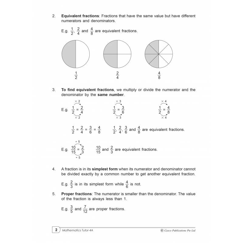 Primary Maths Tutor 4A Volume 2 - 2nd Edition