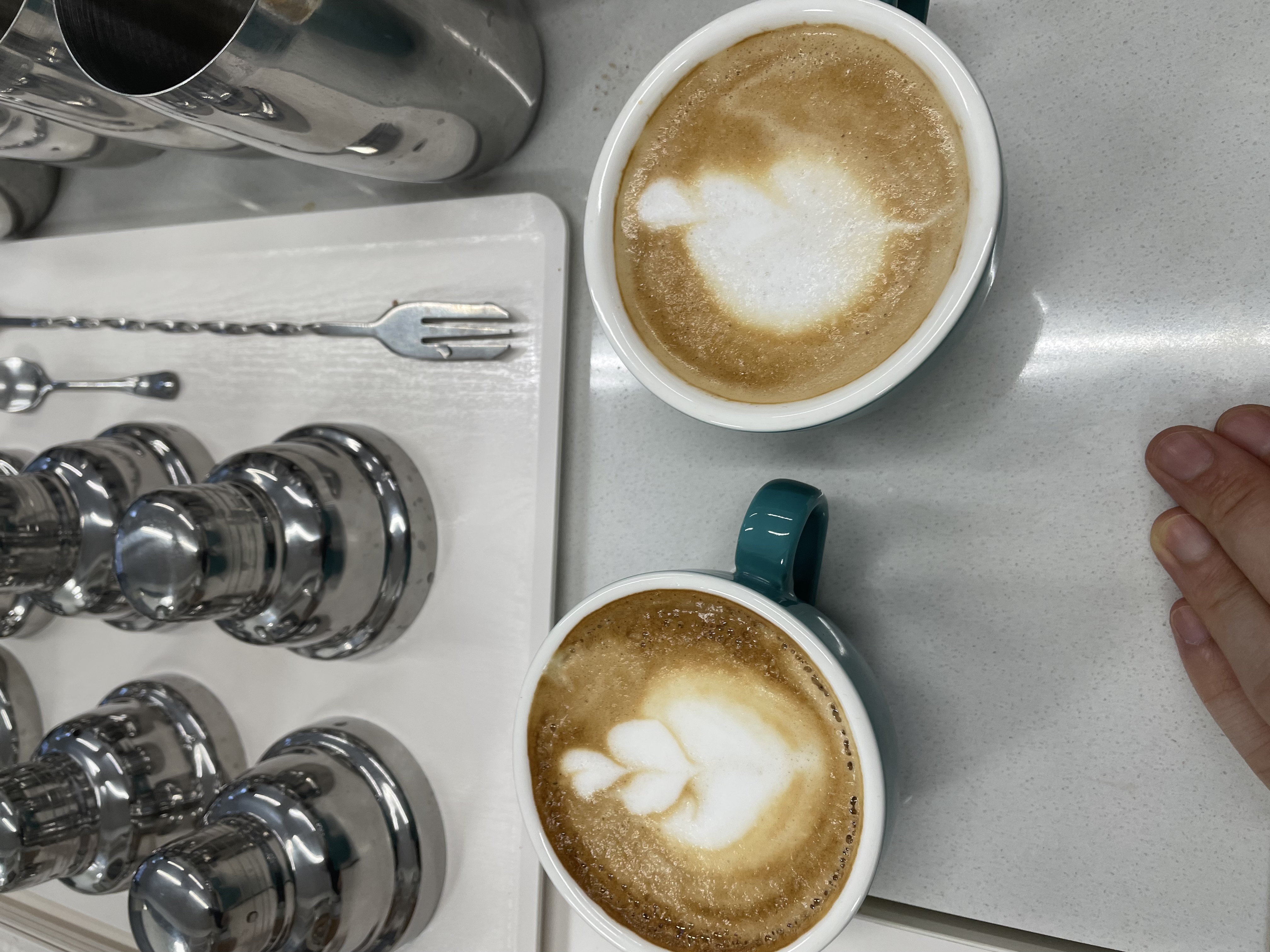 咖啡拉花基礎班 (課程編號: KFS01). Coffee Latte Art Experience Class