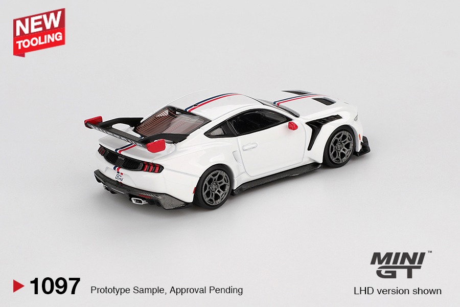 Mini GT 1/64 Ford Mustang GTD Spirit of America - MGT01097-L
