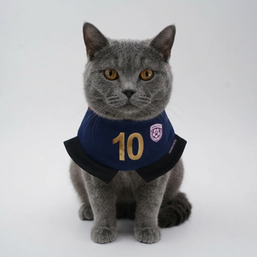 Momoji FC (6-Paris Navy) | Pet Neckwear
