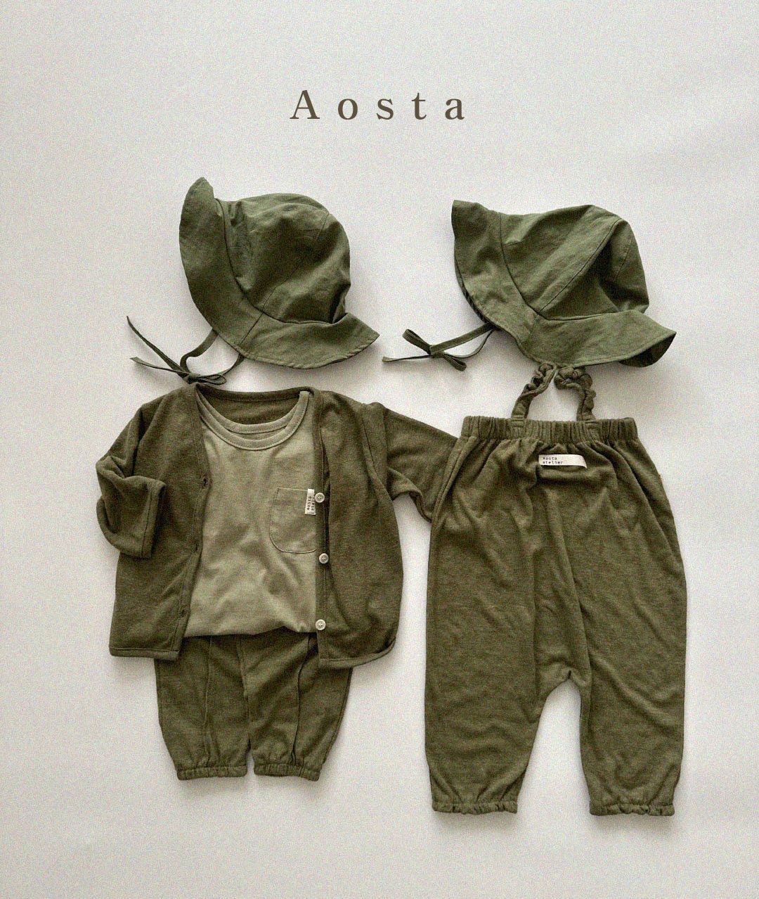 Aosta | Linen Suit (Green 2XL90-100)
