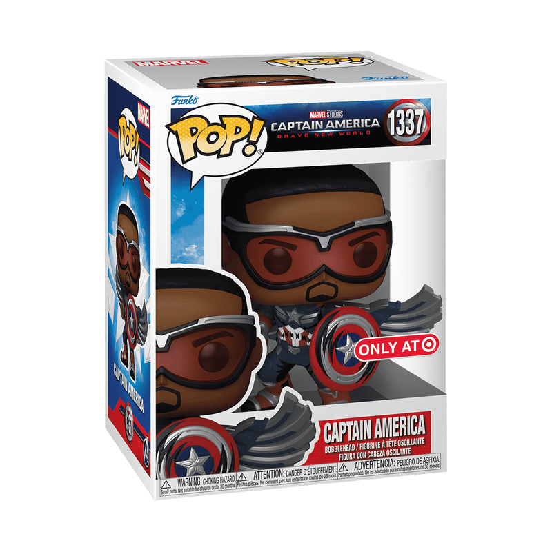 📦訂購 美國代購 Funko POP! Marvel Captain America (Sam Wilson) (Comic Deco) Figure 模型