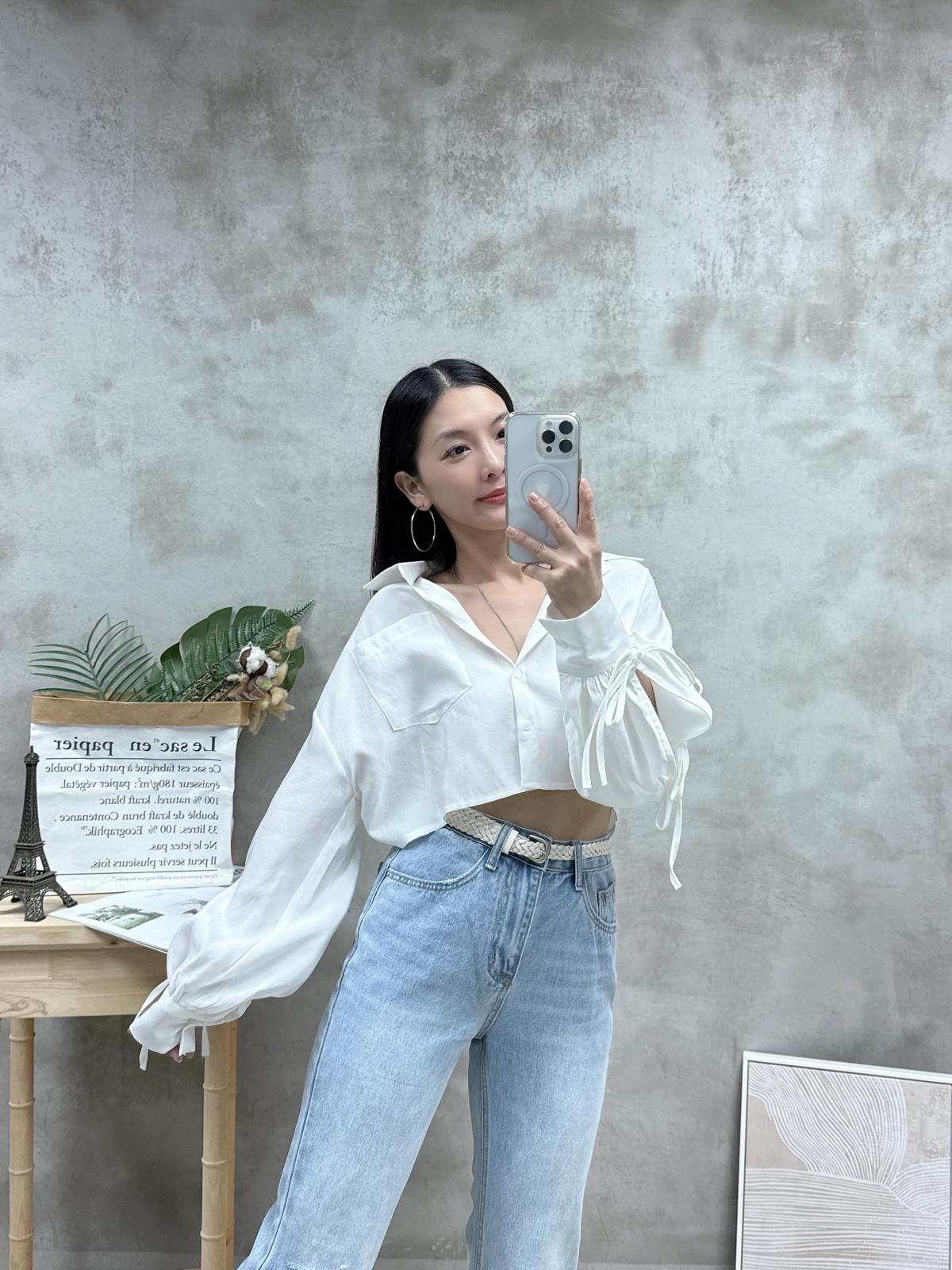 F26 打結蝴蝶䄂外套