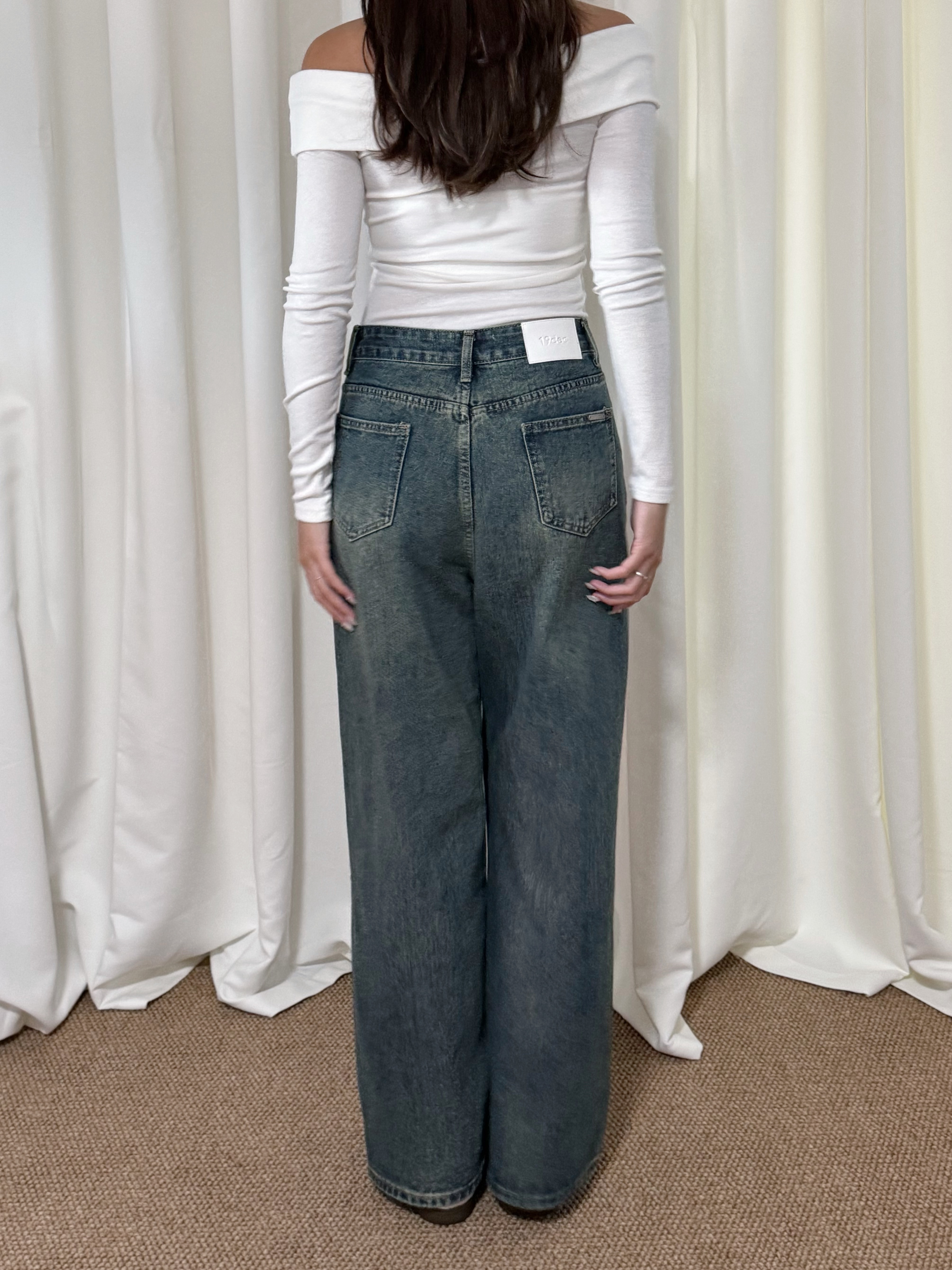 THAI Vintage Wide Leg Jeans(四個尺碼)