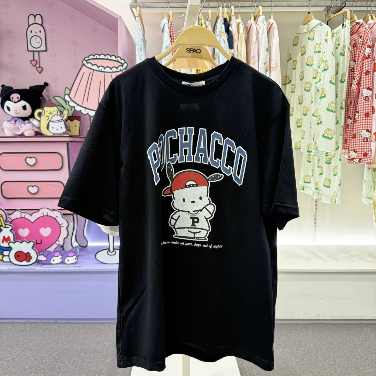 🇰🇷韓國SPAO x Sanrio涼感短䄂Tee