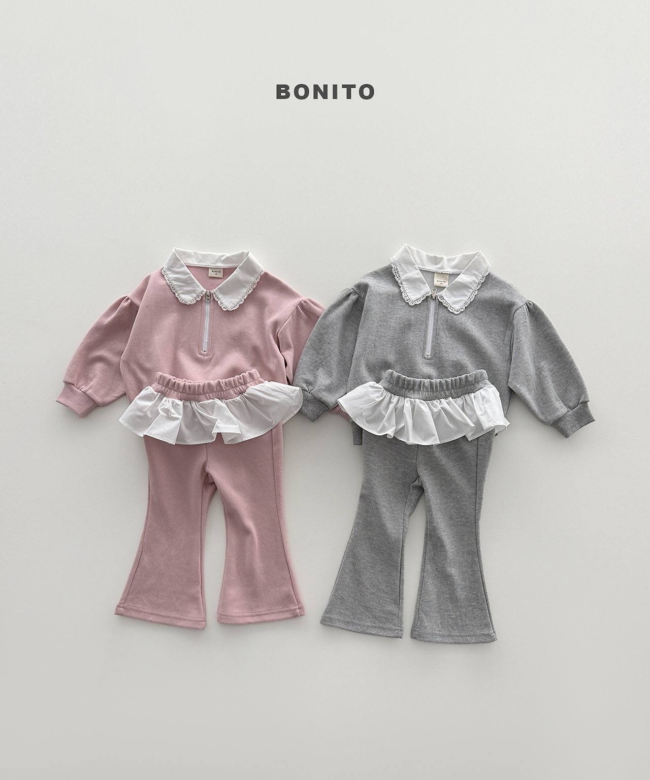 Bonito | Shirring car jip up set
