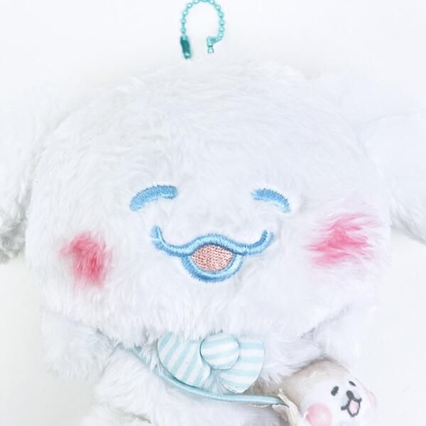 「預訂」HOWACOLOCLUB x Sanrio 聯名毛絨鎖匙扣（Cinnamoroll）
