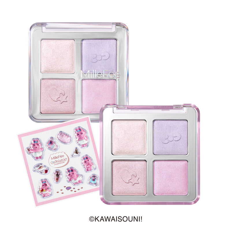 日本預訂📍日本限定MilleFée x 底褲兔Highlighter palette 2026年9月中旬出貨