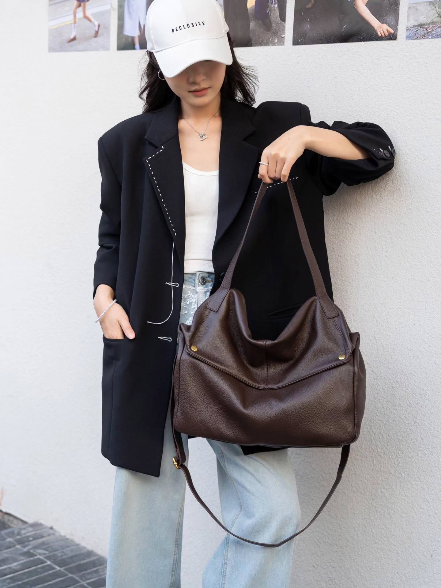 7007# 🆕慵懒风大容量托特包🇨🇳