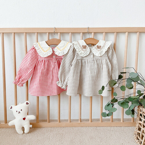 Dot to Dot 泡泡花邊雪紡衫褲套裝 (18-24個月)