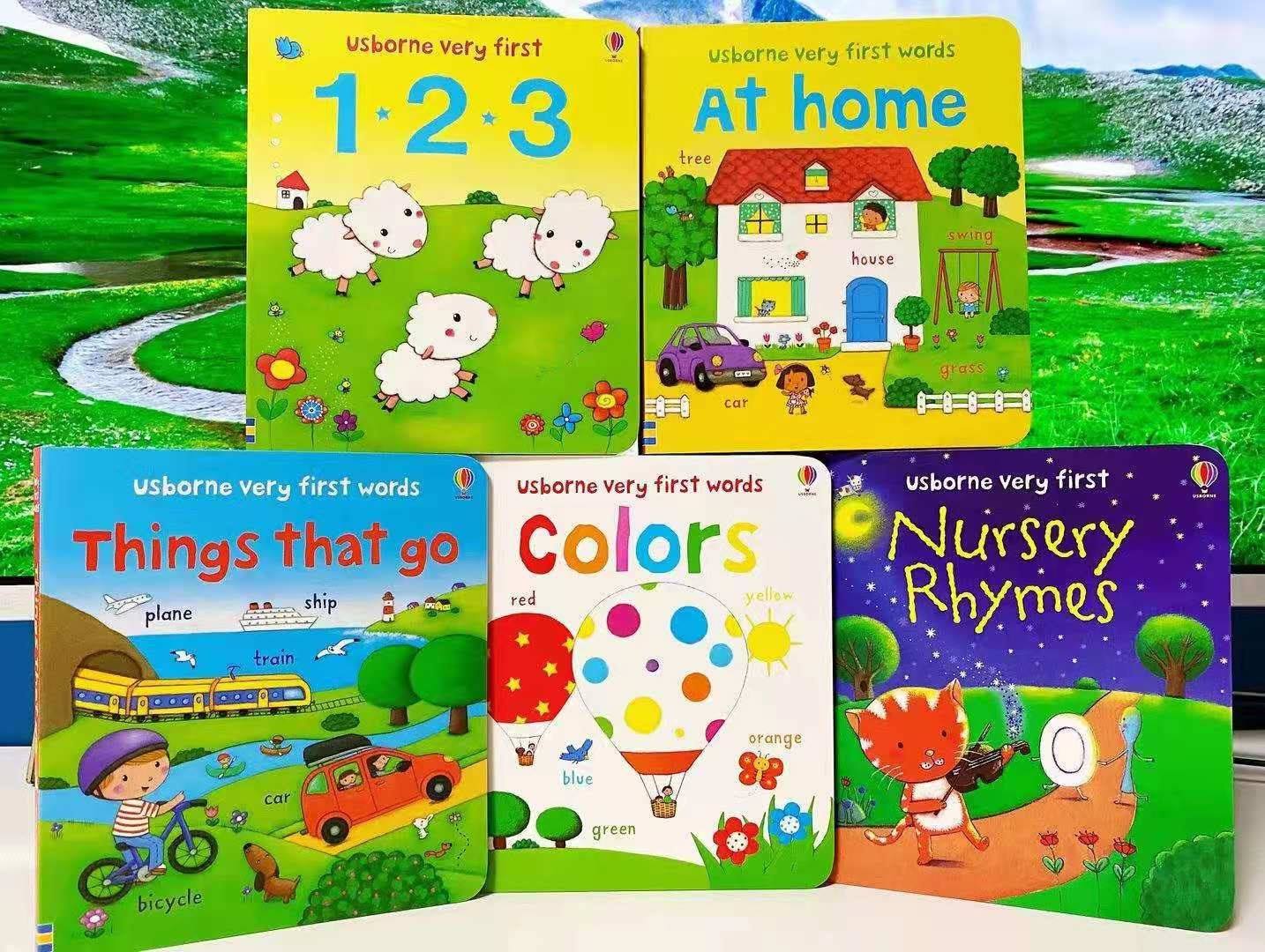 Usborne Very First Words 認知啟蒙系列 單詞書｜10 books｜點讀版