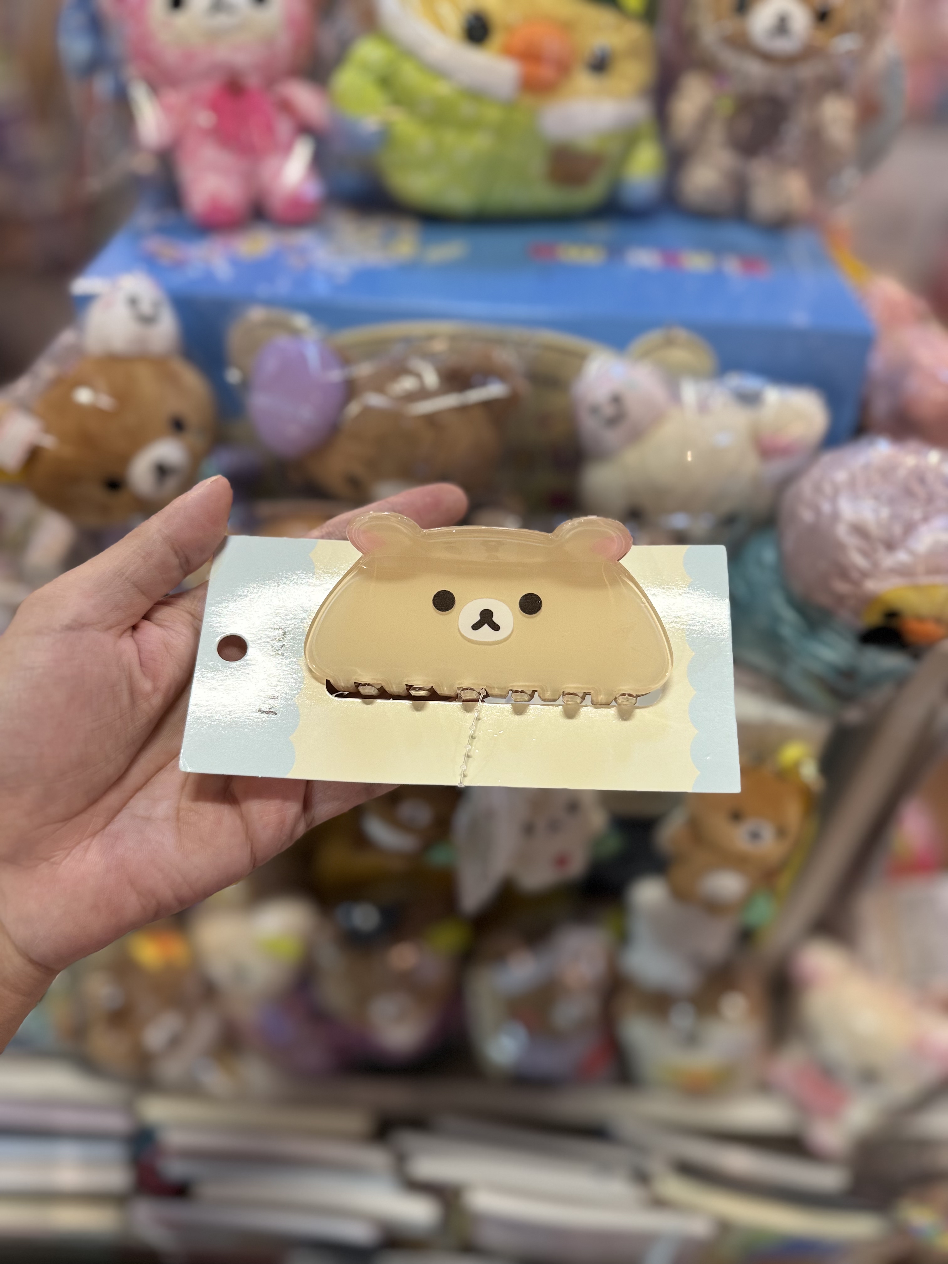 《現貨》全新韓國限定Rilakkuma 鯊魚髮夾