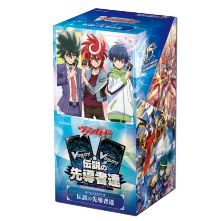 [VG-DZ-SS16] Cardfight!! Vanguard 補充包 伝説の先導者達 原盒 Box