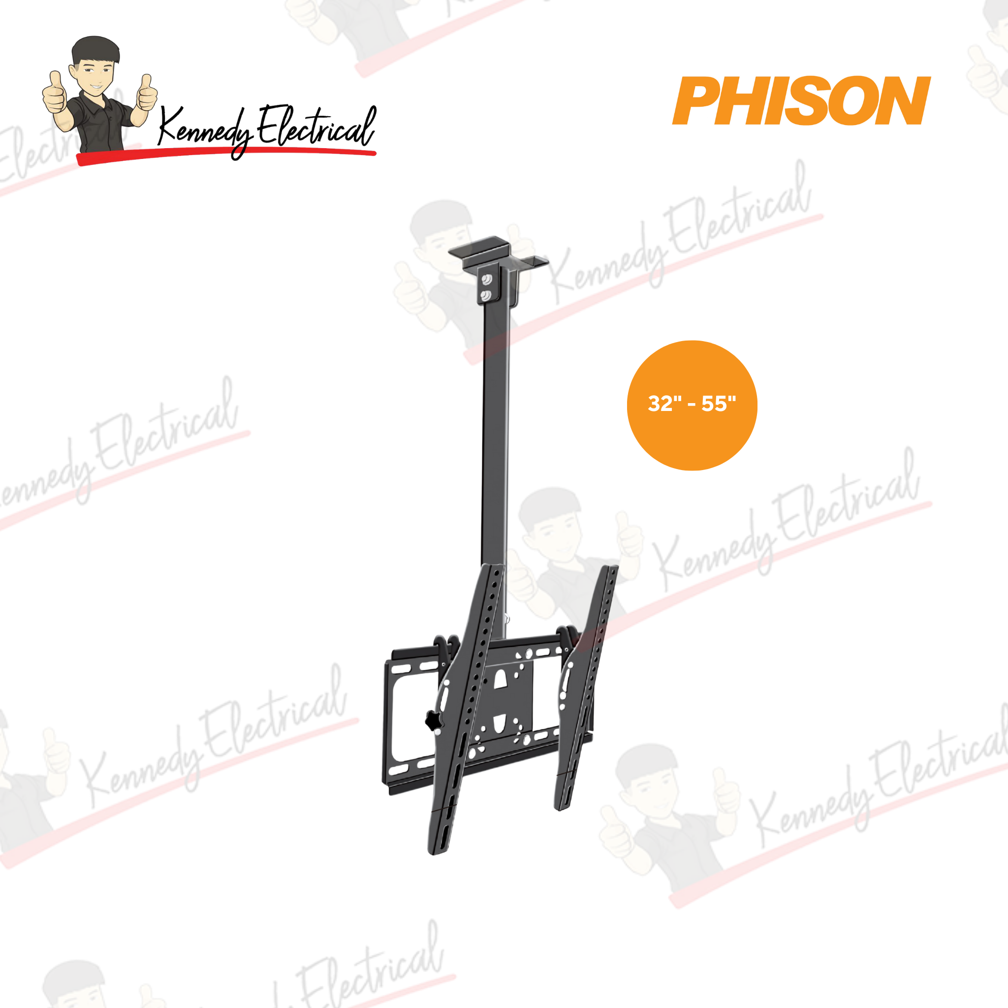 Phison 32"–55" Ceiling TV Bracket PM-48C