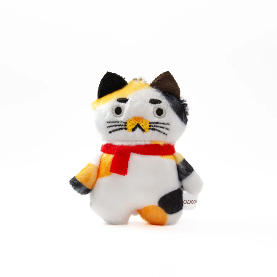 Cacaocat 毛公仔掛飾 - 三色貓咪「三寶貓」