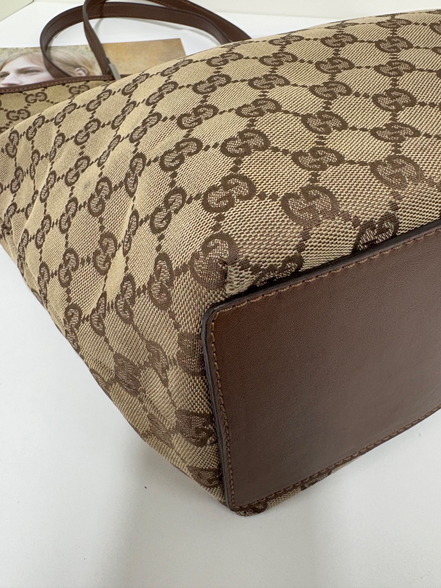 【預訂貨品】Gucci老花帆布tote bag