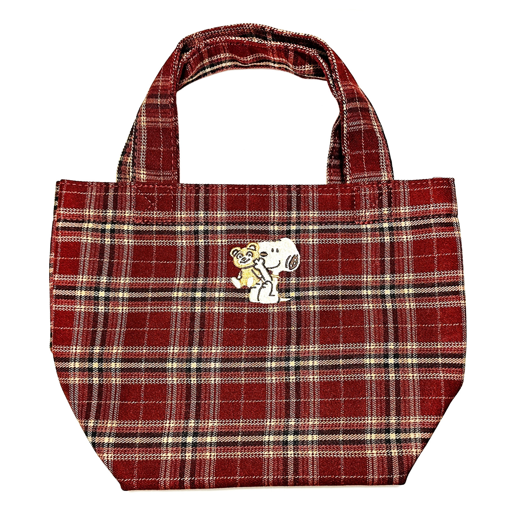 現貨｜Snoopy 抱熊熊刺繡系列 日版 手挽袋 (233277)