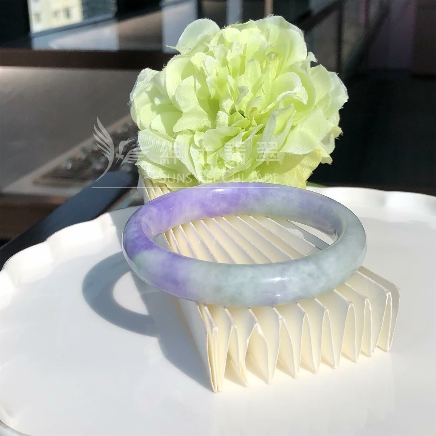 濃色藍紫福鐲53.5mm