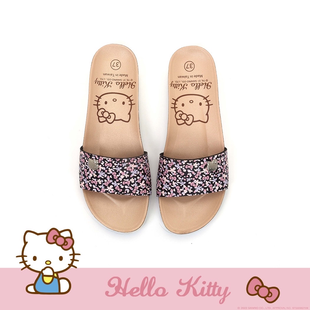 🇹🇼台灣直送🇹🇼 Hello Kitty 小碎花拖鞋