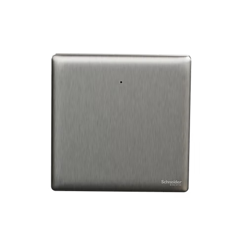 施耐德 Unica X 炫星銀 1位單控 帶指示燈 開關掣