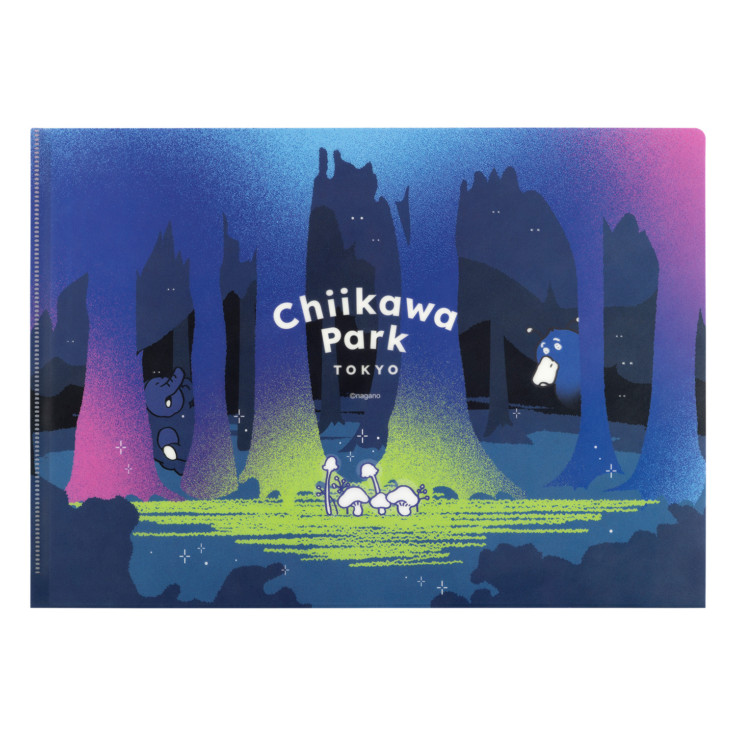 現貨｜Chiikawa Park ちいかわ 黑暗森林 日本製 A4 文件夾 Folder (370611)