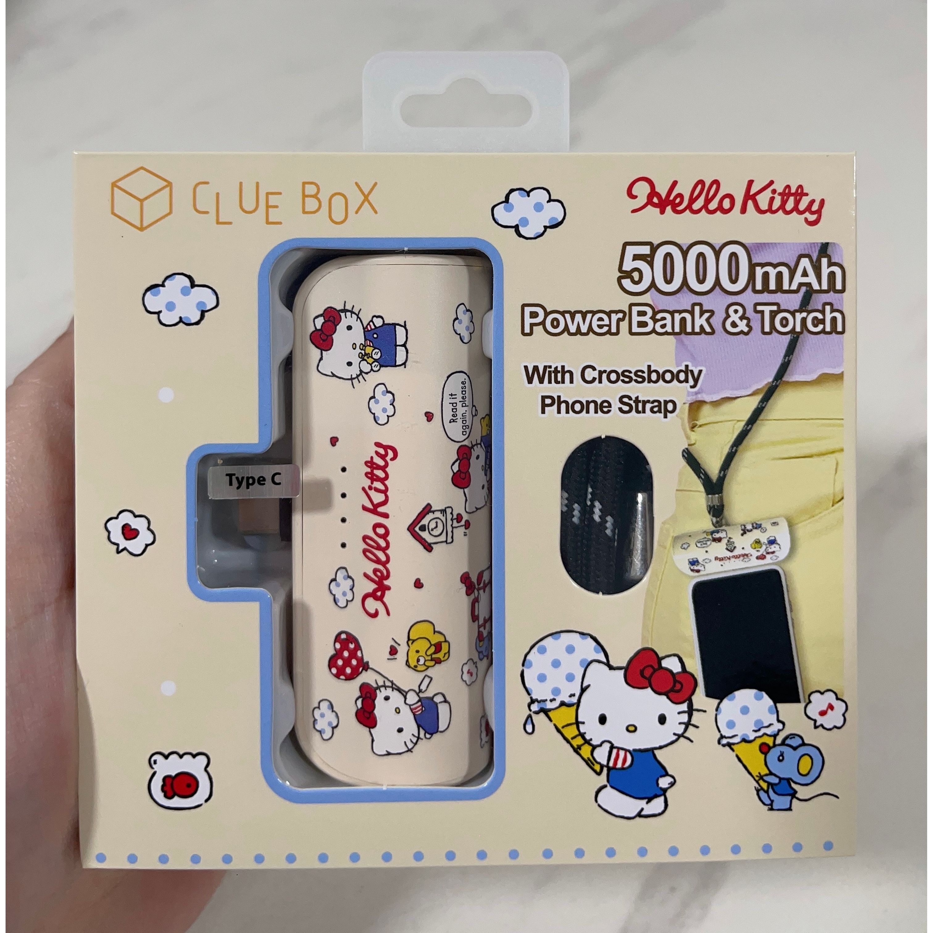 🔥Clue Box✖️Sanrio 最5000mAh流動充電池