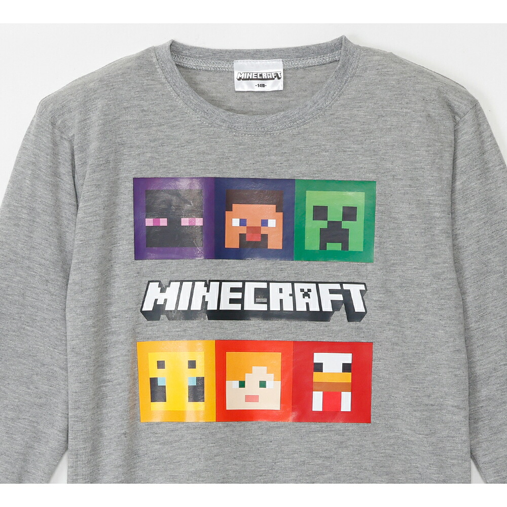 🆕【⭐訂購⭐】🌀 🇯🇵 日本直送 #Minecraft 長袖家居服套裝［2款選］🌀[PLJA-0245] [261123]